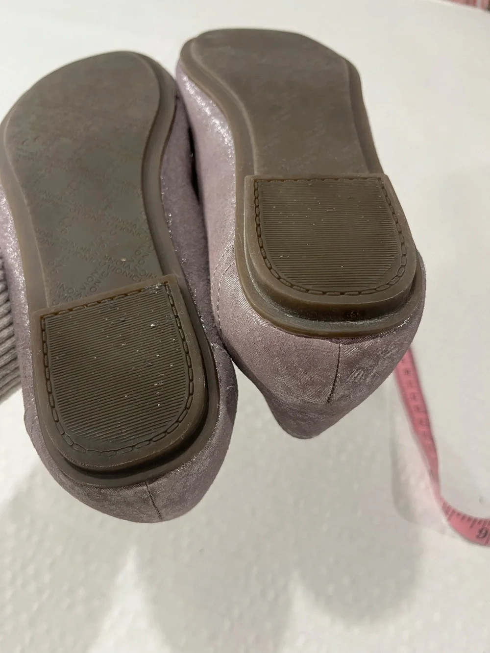 VIONIC CARROL LEATHER BALLET FLAT